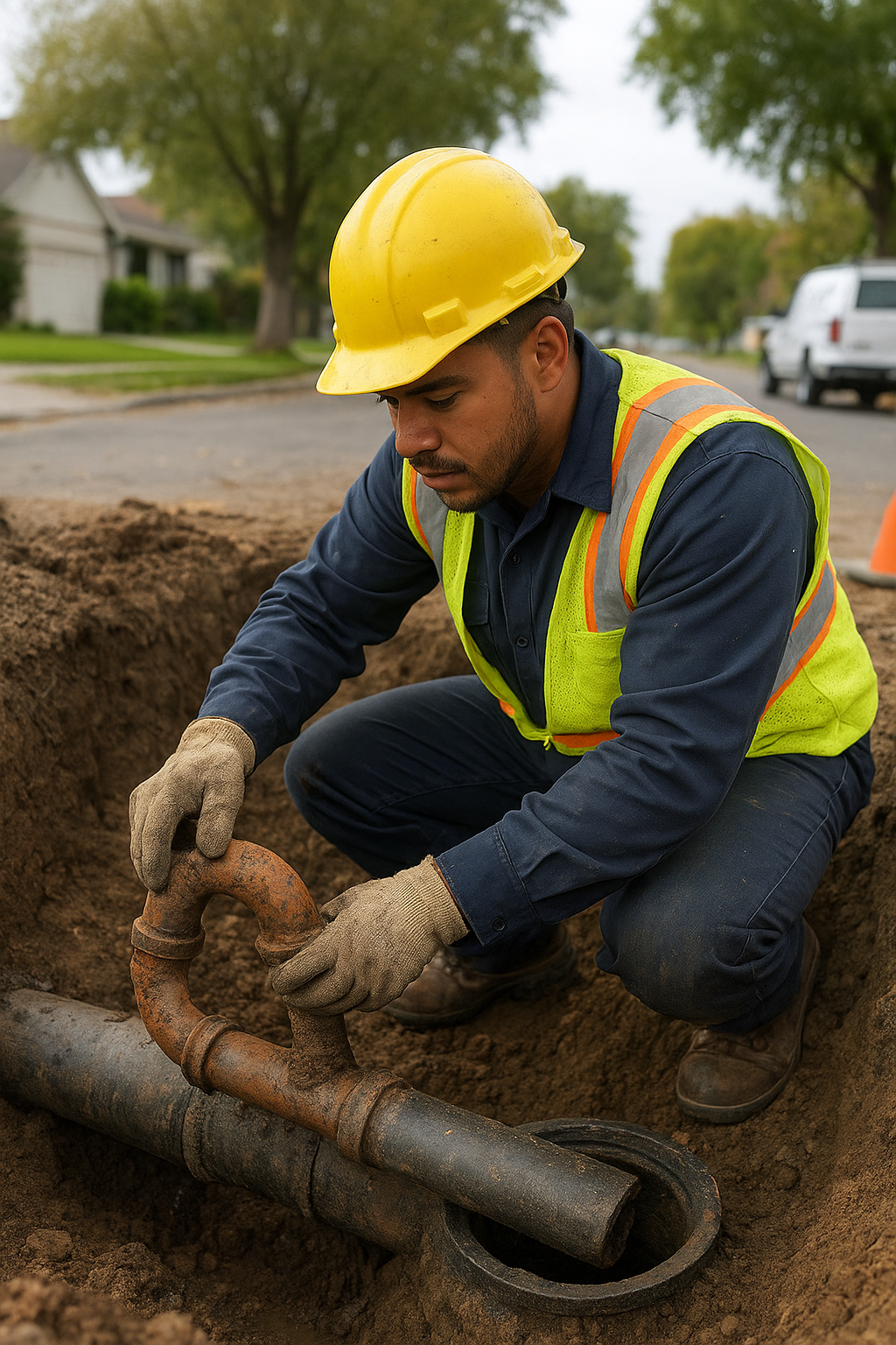 plumbing in Central Oak Park